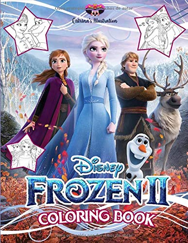 Frozen 2 Coloring Book: Frozen 2 Wonderful Coloring Book for Kids and ...