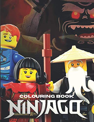 Ninjago Colouring book: 50 amazing coloring pages for kids and adults ...