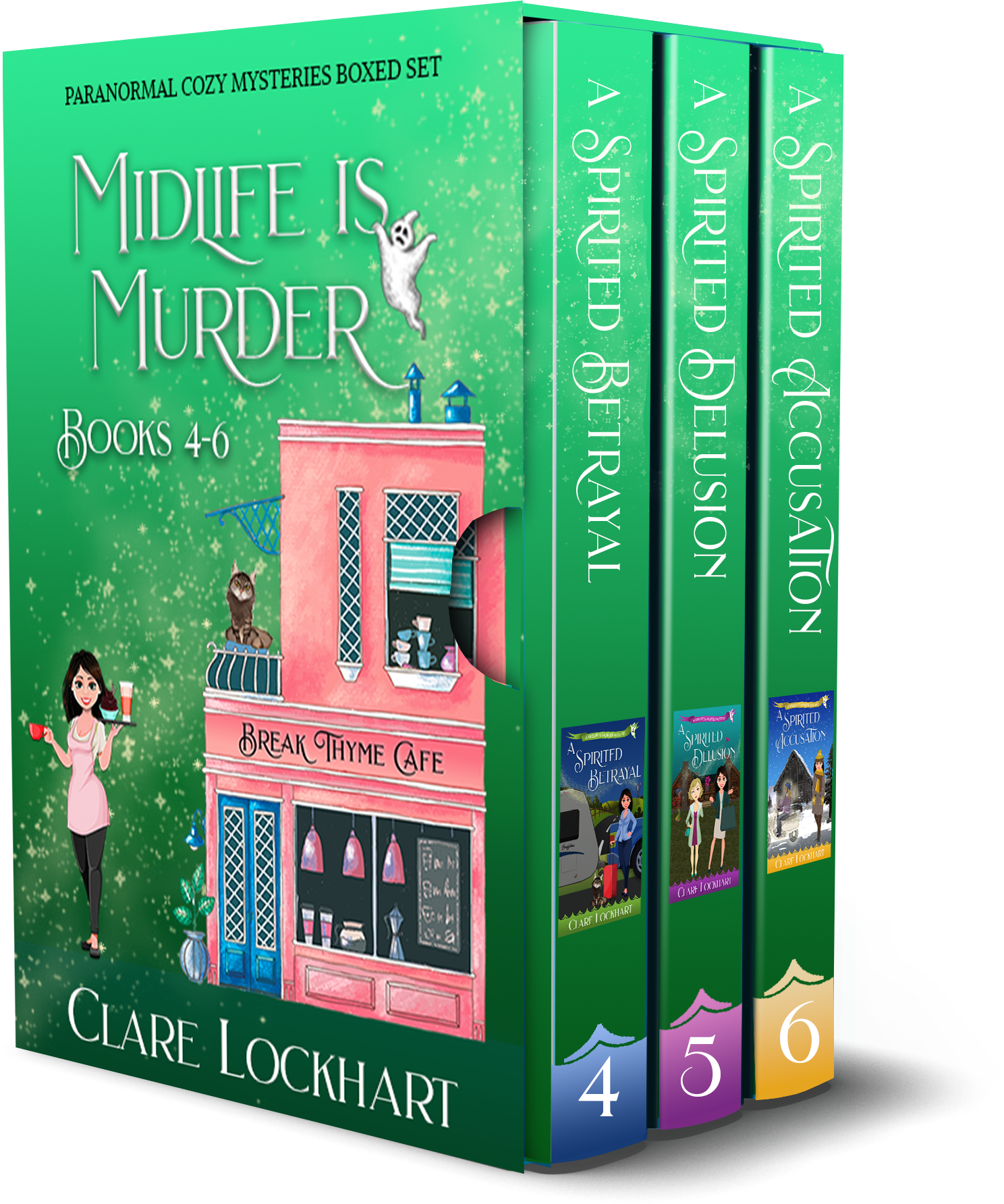 Midlife is Murder: Paranormal Cozy Mysteries Boxed Set Books 4-6