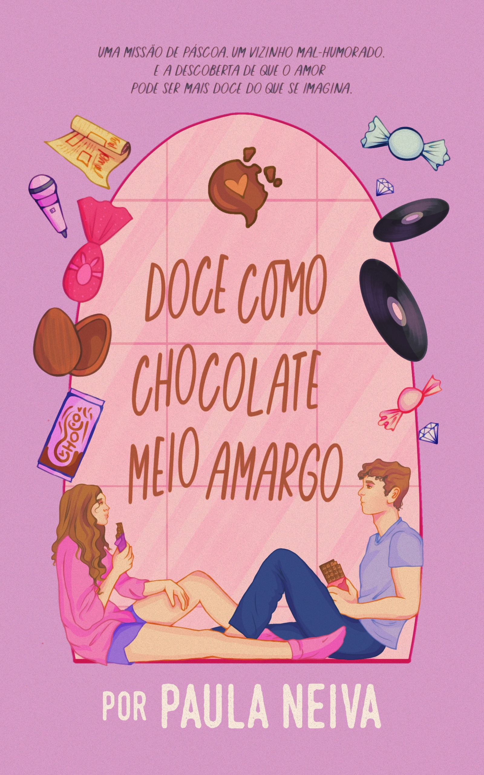 Doce como chocolate meio amargo