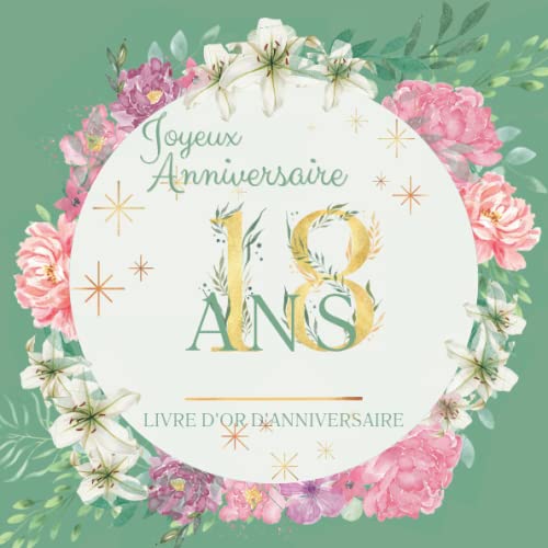 Livre D'Or Champêtre Vert Sauge Et Or - Les Bambetises