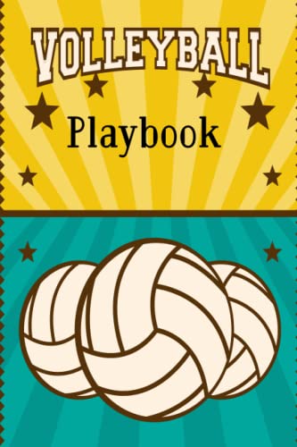volleyball playbook: Volleyball Training and Game Planning Notebook for ...