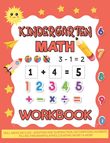 Kindergarten Math Workbook: My Kindergarten Math Workbook Games And Addition &amp; Subtraction ...