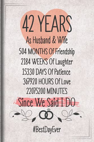 42 Years As Husband and Wife Since We Said I DO: Funny 42nd couple ...