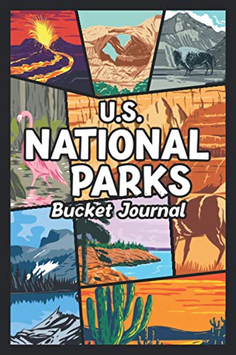 National Parks Bucket Journal: Passport Stamp Book Outdoor