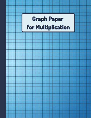 Graph paper for Multiplication: Graph paper for kids large 1/2 inch ...