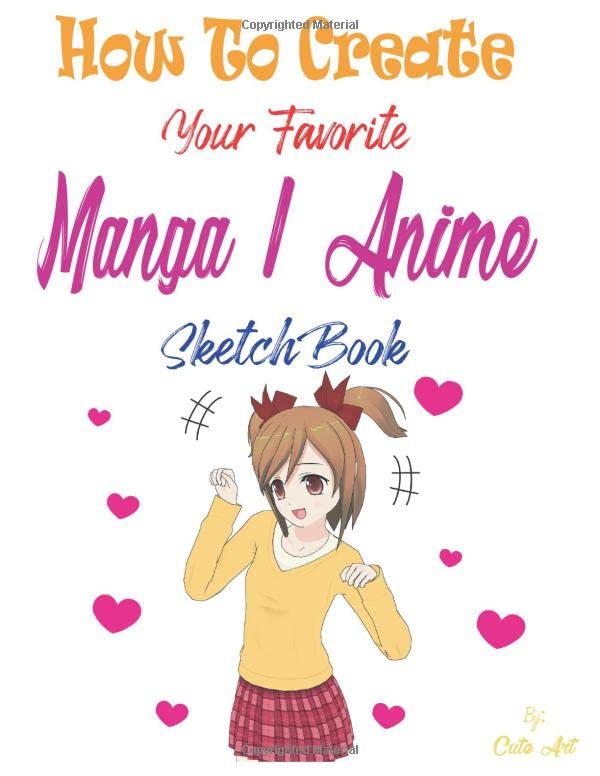 How To Create Your Favorite Manga / Anime SketchBook Vol 4 Drawing