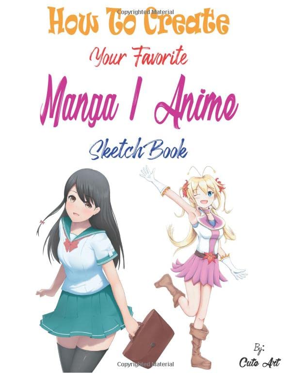 How To Create Your Favorite Manga / Anime SketchBook Vol 2 Drawing