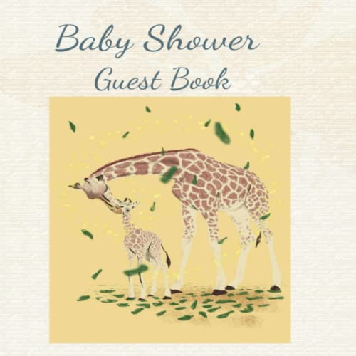 Baby Shower Guest Book What a sweet pair, this adorable mom and baby