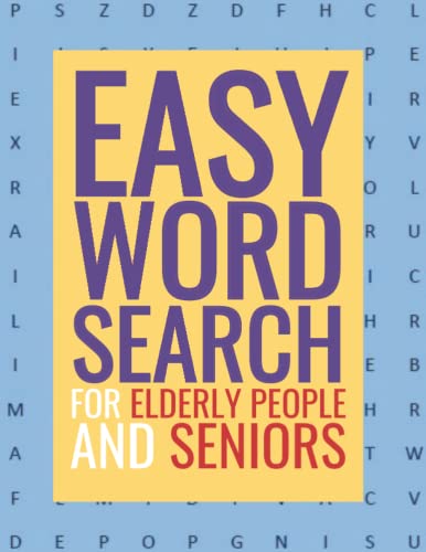 Printable Word Search For Elderly