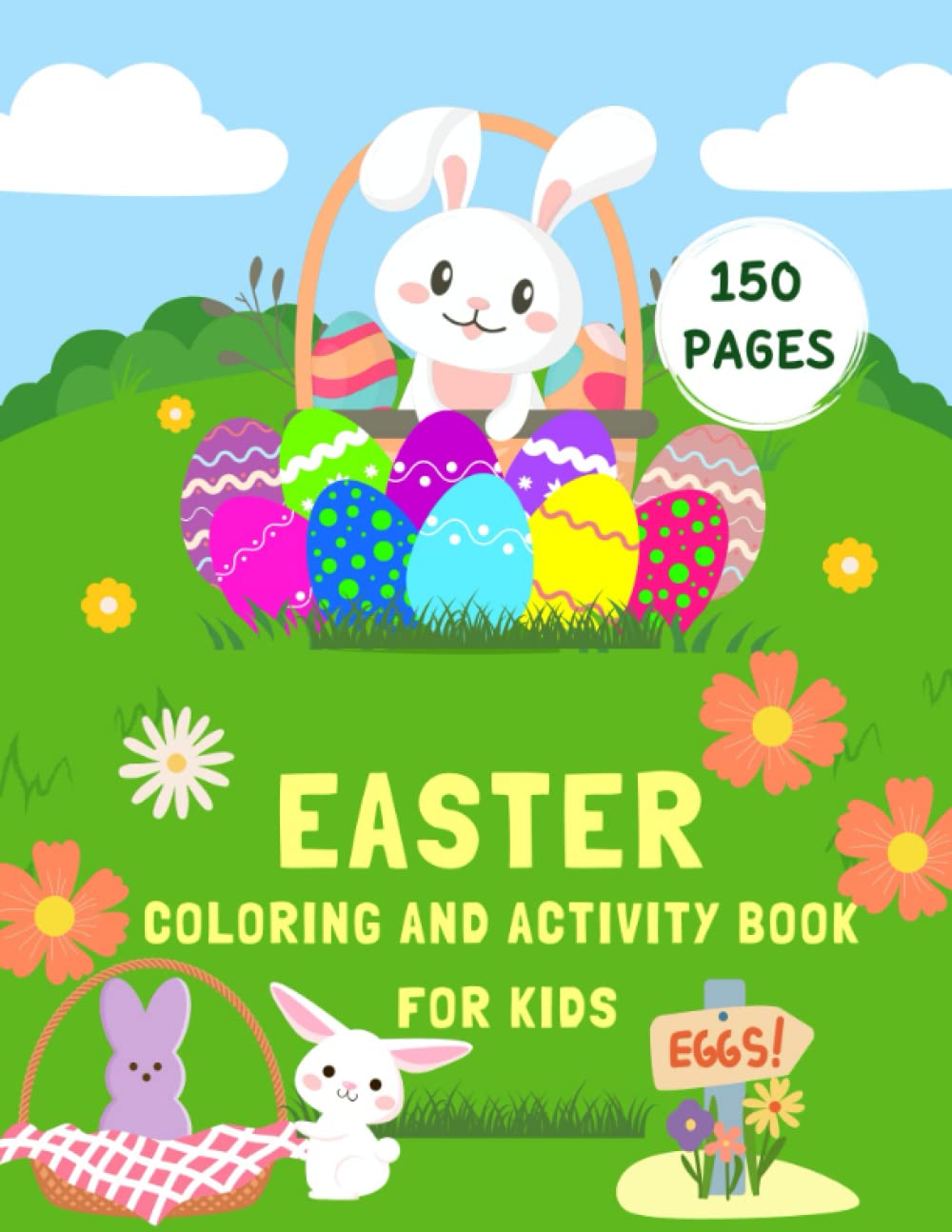 Easter Activity Book for Kids 150 pages of funfilled activities by