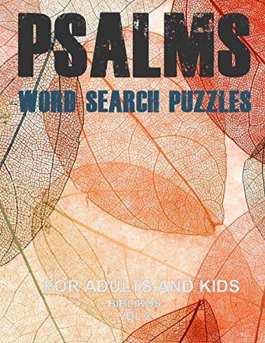 Psalms Word Search Puzzles for Adults and Kids (VOL.2): Bible Psalms ...