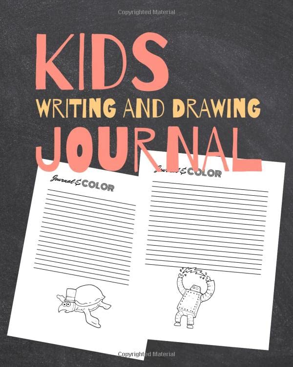 Kids Writing and Drawing Journal Creative Writing and Drawing Journal