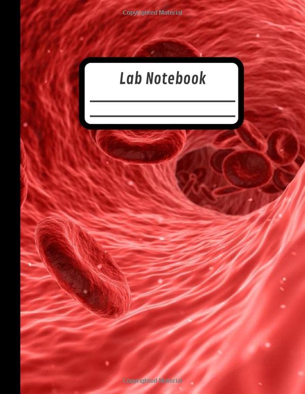 Lab Notebook 300 Page Graph Paper Composition Notebook for Science, Math & Engineering Student
