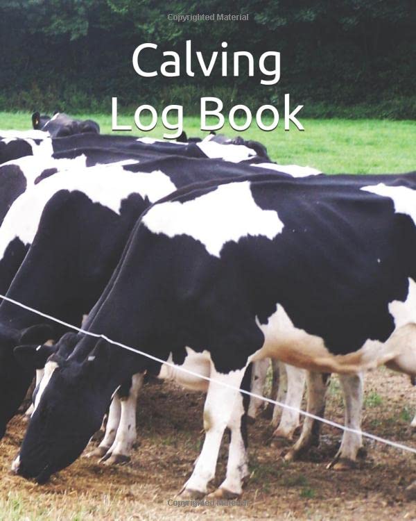 Calving Log Book Beef Calving Notebook Cattle Record Keeping Book