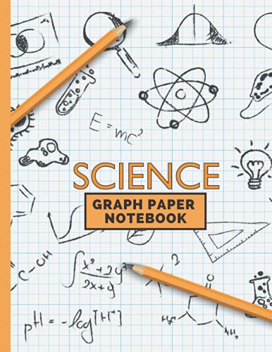 Science Graph Paper Notebook: Graph Paper 5x5 Notebook - Graph Paper ...