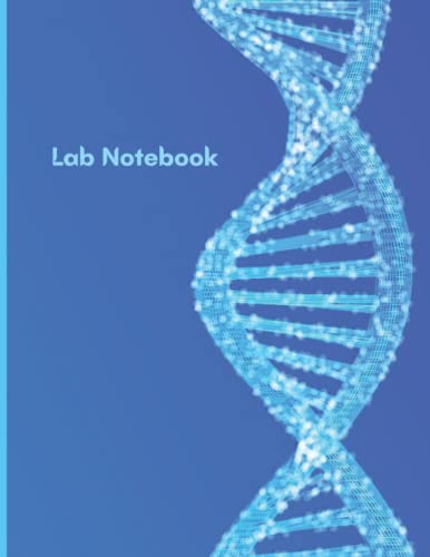 Lab Notebook: Lab Notebook Numbered Pages With Graph Paper and Table of ...