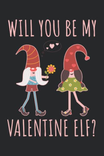 Valentine elf: Cute valentines day composition notebook: Personalized ...
