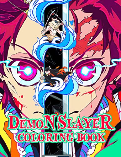 Demon Slayer Coloring Book: Wonderful Gifts For All Fans Of Demon