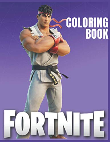 Fortnite coloring book: Fortnite Coloring Book For Kids And Adults, +50 ...