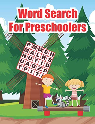 Word Search For Preschoolers: Word Searches And Coloring Workbook To ...
