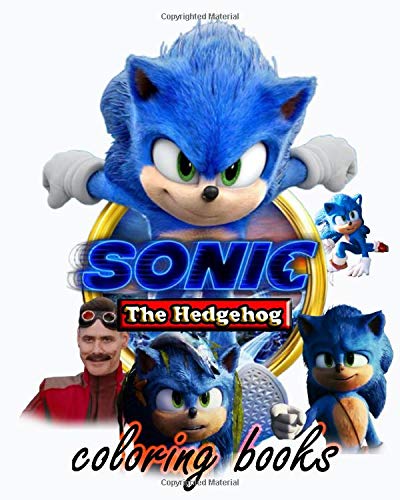 Sonic The Hedgehog Coloring books: Sonic 2020 Coloring pages With