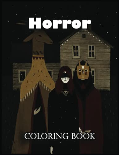 Horror Coloring Book For Kids: Relax, Recharge, and Get Lost in Our