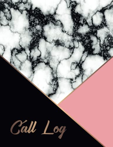 Call Log.: Phone Call Log Book. Phone Call & Voicemail Recording ...