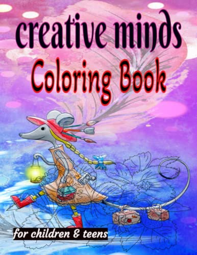 CREATIVE MINDS: CREATIVE MINDS Coloring Book: 80CREATIVE MINDS: Fun