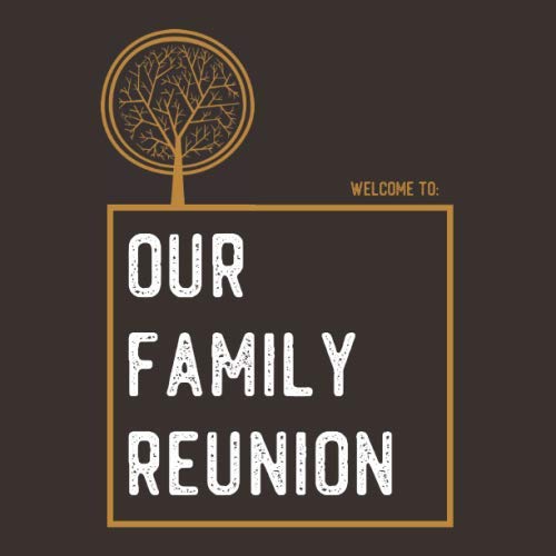 Family Reunion Guest Book Family Gathering Party SignIn Guestbook by