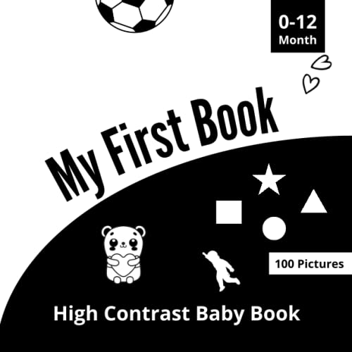 My First High Contrast Baby Book For newborns and babies 012 month