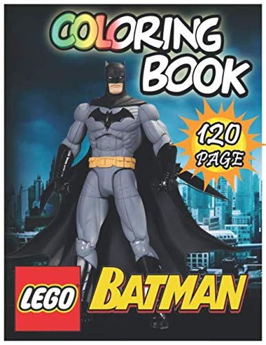 Batman coloring book: Amazing 120 Pages Coloring Book large With ...