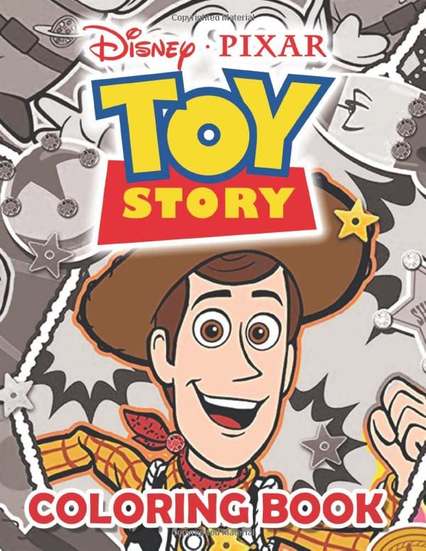 Toy Story Coloring Book Coloring Books for Kids and Adults by Kyle