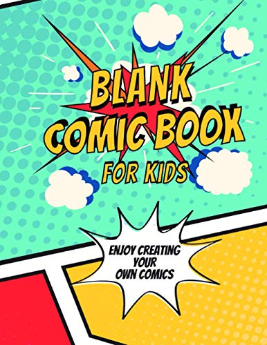 Blank Sketch &amp; Comic Book: Draw Your Own Comics | Blank Comic Book ...