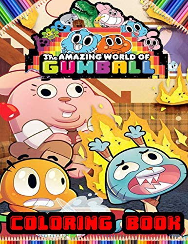 Gumball Coloring book: The Amazing World Of Gumball Coloring Book