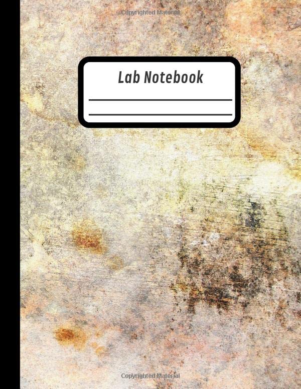 Lab Notebook: 300 Page Graph Paper Composition Notebook for Science ...