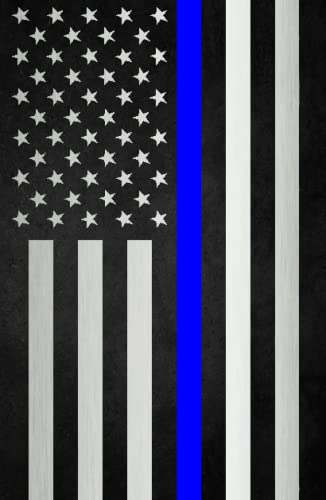Thin Blue Line: Diary Notebook Journal | 120 pages of squared standard ...