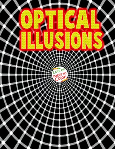 Optical Illusion Coloring Book: Intricate Abstract Illusion Patterns ...