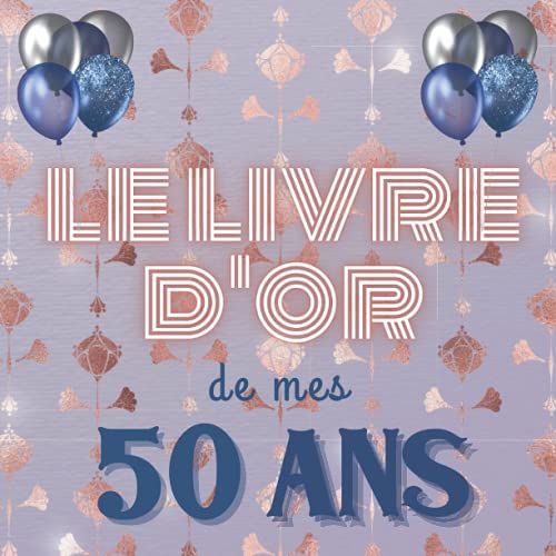 Trsnzul Livre D'or En Bois Bricolage 1 Set Carte Anniversaire 50 Ans Bois Plaque En