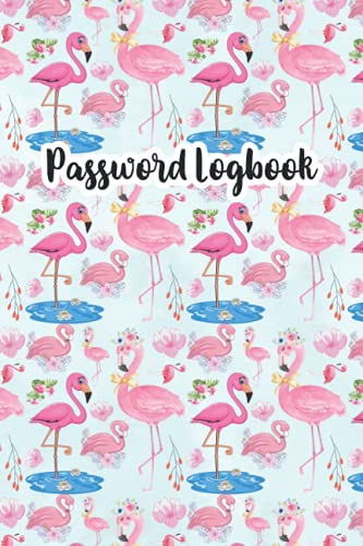 Password Logbook: Flamingo Password Keeper Logbook Organizer For Easily