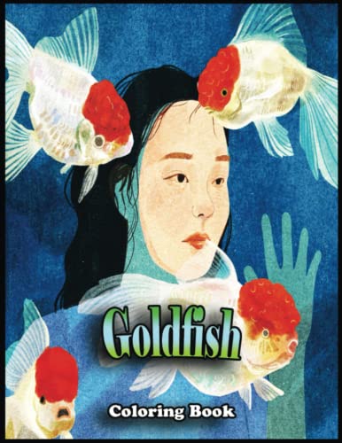 Goldfish Coloring Book: Awesome Goldfish Designs in 110 Coloring Pages