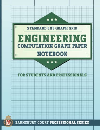 Engineering Computation Graph Paper Notebook: Standard Engineering ...
