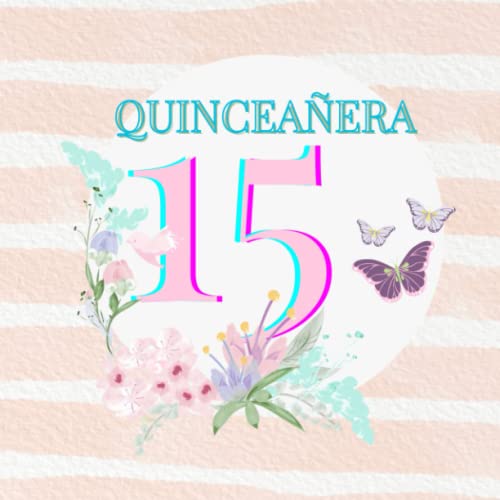 Quinceañera Guest Book to Sign/ With Gift Tracker and Memory Pages