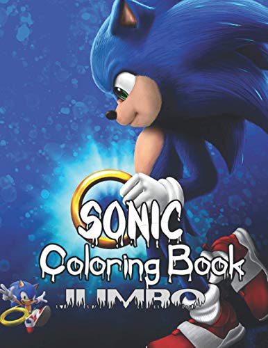 Sonic Coloring Book Jumbo: High Quality Amazing Coloring Book For ...