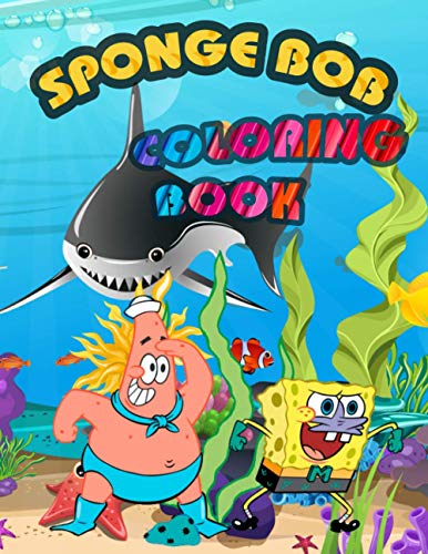SPONGEBOB COLOR BOOK: Perfect gift for SPONGEBOB fans, with impeccable ...