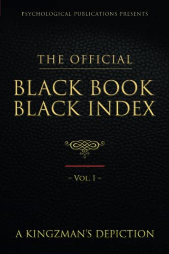 THE OFFICIAL BLACK BOOK BLACK INDEX - VOLUME 1
