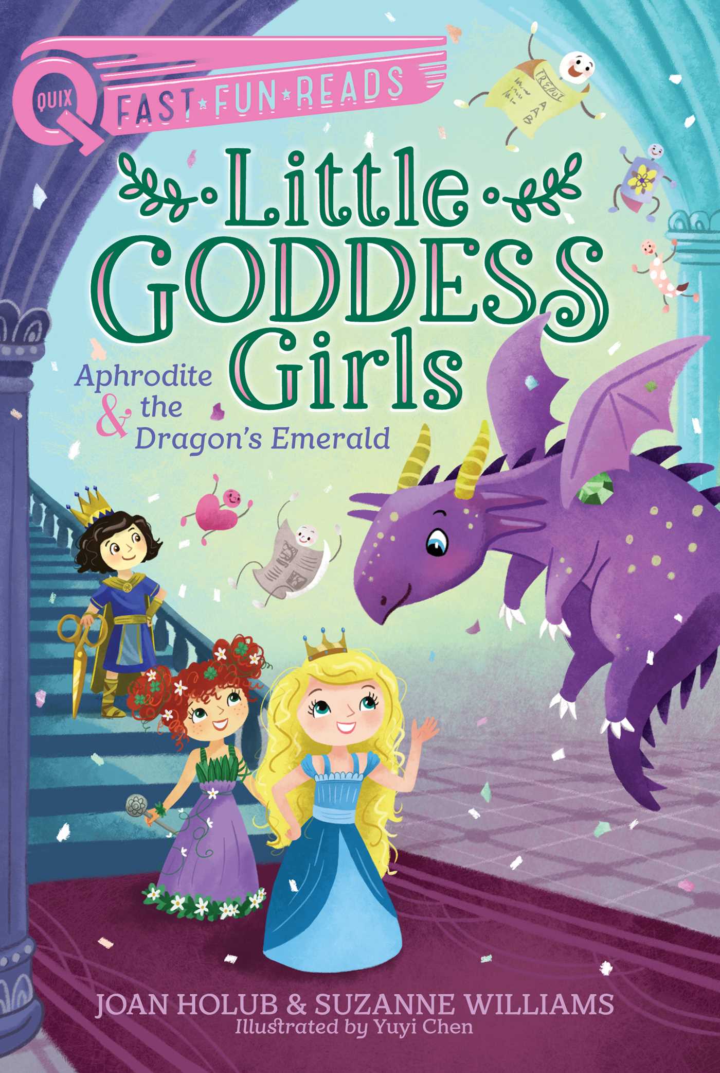 Aphrodite & the Dragon's Emerald book cover
