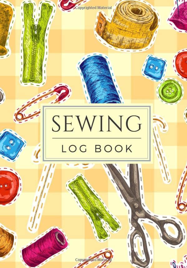 Sewing Log Book Seamstress Project Planner Keep track of your