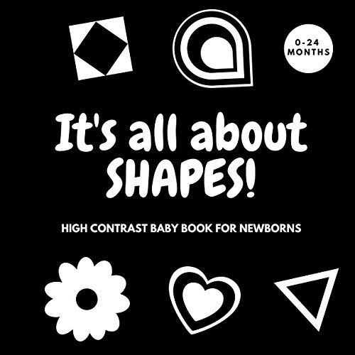 It's All About Shapes! High Contrast Baby Book For Newborns 024