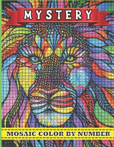 mystery mosaic color by number: new mystery mosaics color by number ...